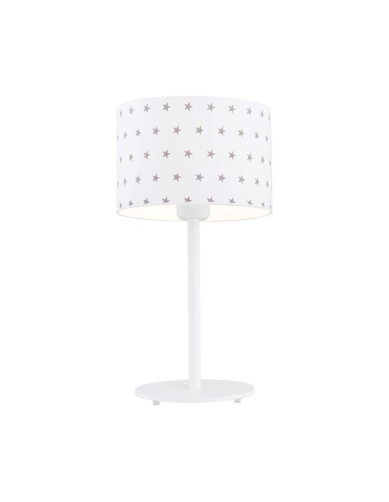 Argon MAGIC lampa stołowa 1 pł. 1x15W (max) biały w szare gwiazdki biały struktura 4125 Argon MAGIC lampa stołowa 1 pł. 1x15W (max) biały w szare gwiazdki biały struktura 4125