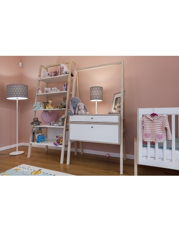 Argon MAGIC lampa podłogowa 1 pł. 1x15W (max) szary w białe gwiazdki biały struktura 4130 - produkt 2