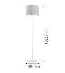Argon MAGIC lampa podłogowa 1 pł. 1x15W (max) szary w białe gwiazdki biały struktura 4130 Argon MAGIC lampa podłogowa 1 pł. 1x15W (max) szary w białe gwiazdki biały struktura 4130