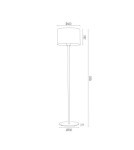Argon MAGIC lampa podłogowa 1 pł. 1x15W (max) szary w białe gwiazdki biały struktura 4130 Argon MAGIC lampa podłogowa 1 pł. 1x15W (max) szary w białe gwiazdki biały struktura 4130