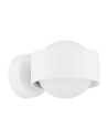 Argon MASSIMO PLUS kinkiet 1 pł. 1x6W LED (max) opal mat IP44 biały struktura 8057