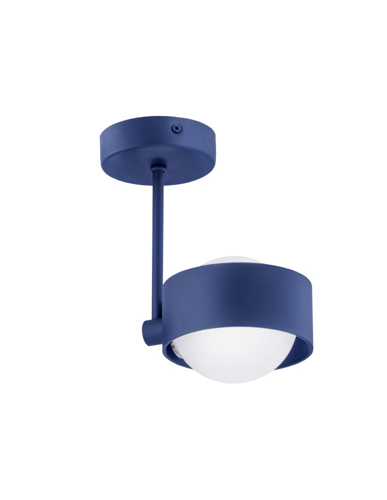 Argon MASSIMO PLUS lampa wisząca 1 pł. 1x6W LED (max) opal mat IP44 granat struktura 8062