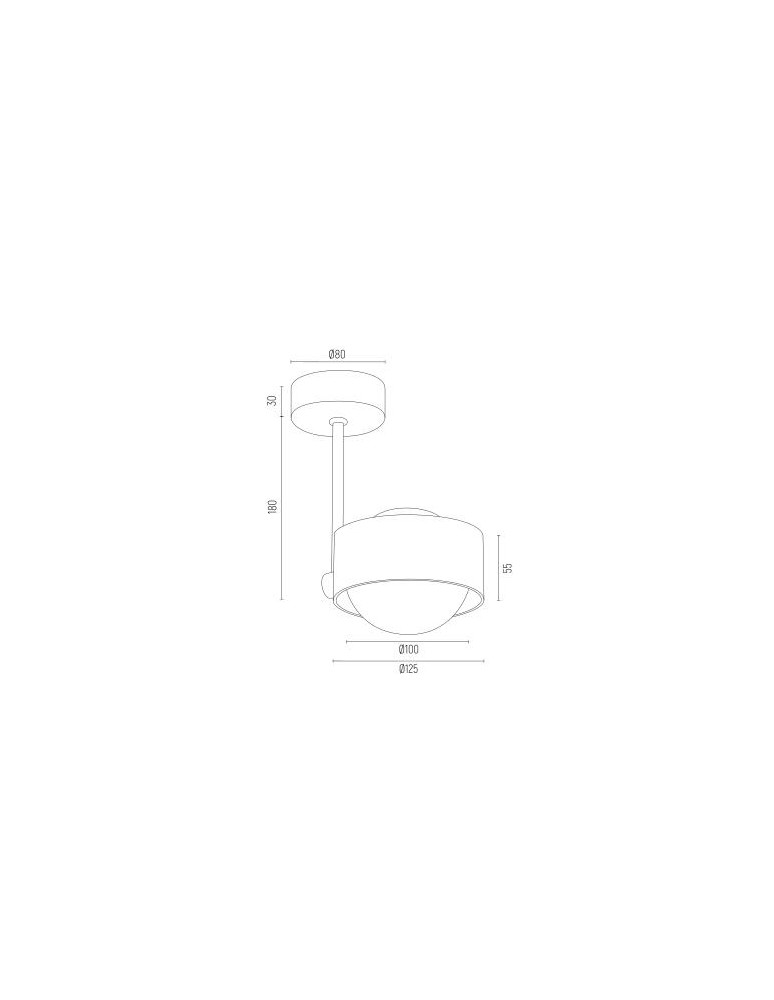 Lampy wiszące pojedyncze - Argon MASSIMO PLUS lampa wisząca 1 pł. 1x6W LED (max) opal mat IP44 granat struktura 8062 - product kolory-swiatla.pl 3