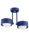 Argon MASSIMO PLUS lampa wisząca 2 pł. 2x6W LED (max) opal mat IP44 granat struktura 7090