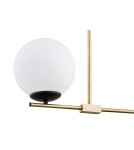 Argon MEGAN lampa wisząca 1 pł. 1x7W (max) opal mat mosiądz szczotkowany 4738 Argon MEGAN lampa wisząca 1 pł. 1x7W (max) opal mat mosiądz szczotkowany 4738
