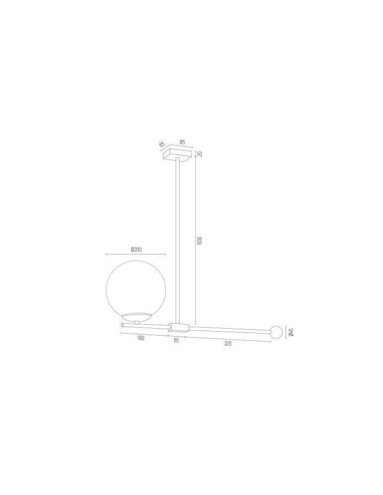 Argon MEGAN lampa wisząca 1 pł. 1x7W (max) opal mat mosiądz szczotkowany 4738 Argon MEGAN lampa wisząca 1 pł. 1x7W (max) opal mat mosiądz szczotkowany 4738