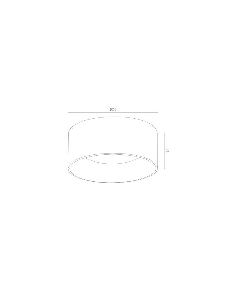 Lampy sufitowe okrągłe - Argon MOHITO plafon 2 pł. 2x15W (max) czarny struktura na zewnątrz srebrny wewnątrz 704 - product kolory-swiatla.pl 3