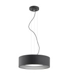 Argon MOHITO lampa wisząca 3 pł. 3x15W (max) czarny struktura na zewnątrz srebrny wewnątrz 1214 Argon MOHITO lampa wisząca 3 pł. 3x15W (max) czarny struktura na zewnątrz srebrny wewnątrz 1214