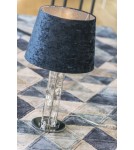 Lampy stołowe - Argon NANCY lampa stołowa 1 pł. 1x15W (max) granat transparentny 3843 - product 2