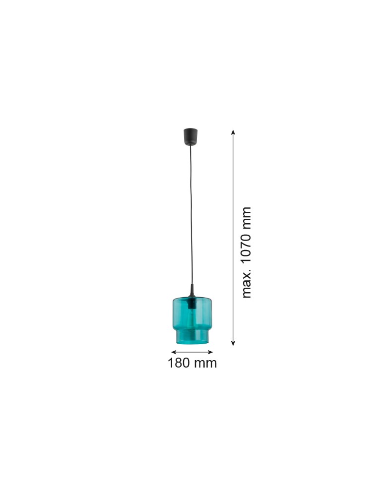 Argon NEWA lampa wisząca 1 pł. 1x15W (max) morski 3271