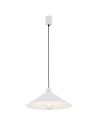 Argon NASHVILLE lampa wisząca 1 pł. 1x15W (max) biały struktura elementy mosiądzowane 4693