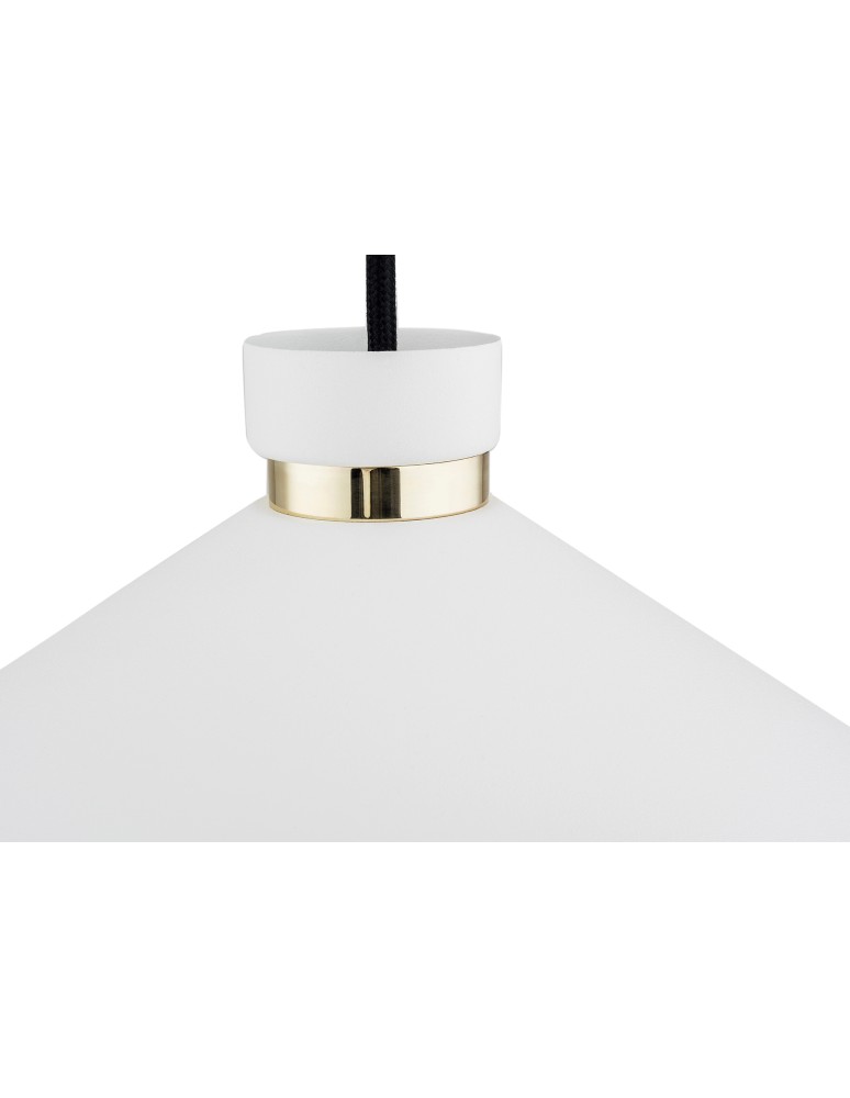 Argon NASHVILLE lampa wisząca 1 pł. 1x15W (max) biały struktura elementy mosiądzowane 4693 Argon NASHVILLE lampa wisząca 1 pł. 1x15W (max) biały struktura elementy mosiądzowane 4693