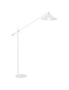 Argon NASHVILLE lampa podłogowa 1 pł. 1x15W (max) biały struktura elementy mosiądzowane 4731 Argon NASHVILLE lampa podłogowa 1 pł. 1x15W (max) biały struktura elementy mosiądzowane 4731