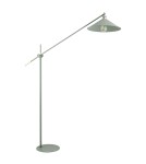 Lampy podłogowe łamane - Argon NASHVILLE lampa podłogowa 1 pł. 1x15W (max) szałwia struktura elementy mosiądzowane 4733 - product 2