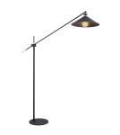 Argon NASHVILLE lampa podłogowa 1 pł. 1x15W (max) czarny struktura elementy mosiądzowane 4732 Argon NASHVILLE lampa podłogowa 1 pł. 1x15W (max) czarny struktura elementy mosiądzowane 4732