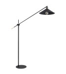 Argon NASHVILLE lampa podłogowa 1 pł. 1x15W (max) czarny struktura elementy mosiądzowane 4732 Argon NASHVILLE lampa podłogowa 1 pł. 1x15W (max) czarny struktura elementy mosiądzowane 4732