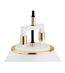 Argon ORTE lampa wisząca 1 pł. 1x15W (max) biały struktura elementy mosiądzowane 4914 Argon ORTE lampa wisząca 1 pł. 1x15W (max) biały struktura elementy mosiądzowane 4914