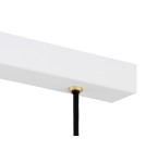 Argon ORTE lampa wisząca 3 pł. 3x15W (max) biały struktura elementy mosiądzowane 6173 Argon ORTE lampa wisząca 3 pł. 3x15W (max) biały struktura elementy mosiądzowane 6173