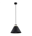 Argon ORTE lampa wisząca 1 pł. 1x15W (max) czarny struktura elementy mosiądzowane 4915 Argon ORTE lampa wisząca 1 pł. 1x15W (max) czarny struktura elementy mosiądzowane 4915