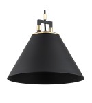 Argon ORTE lampa wisząca 1 pł. 1x15W (max) czarny struktura elementy mosiądzowane 4915 Argon ORTE lampa wisząca 1 pł. 1x15W (max) czarny struktura elementy mosiądzowane 4915