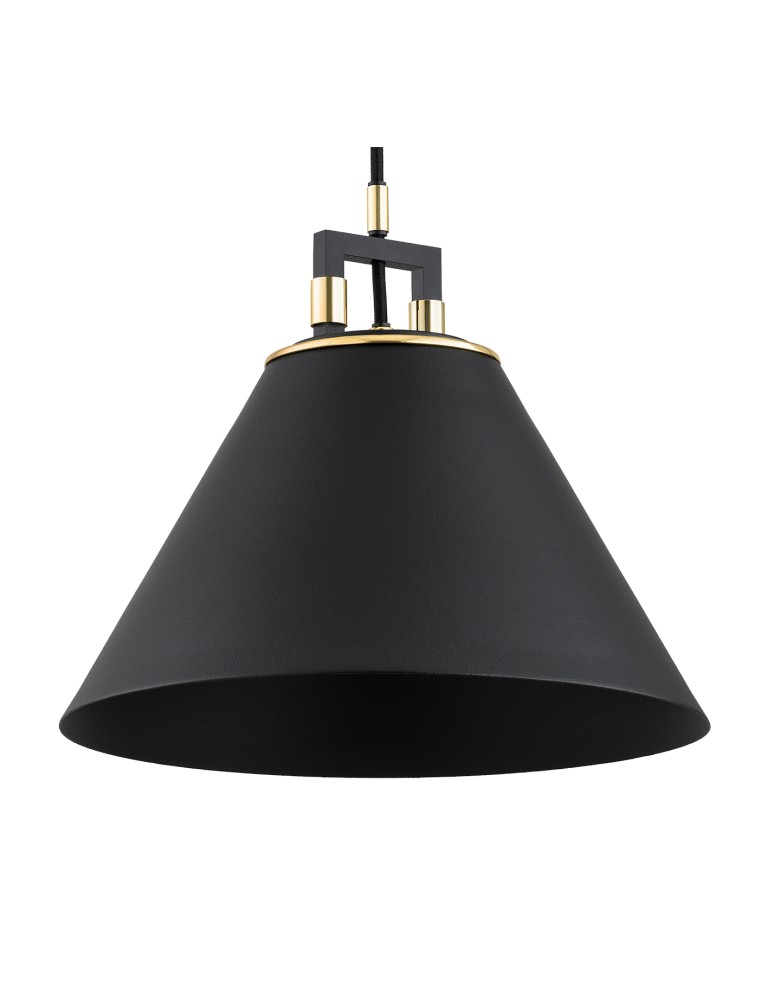 Argon ORTE lampa wisząca 1 pł. 1x15W (max) czarny struktura elementy mosiądzowane 4915 Argon ORTE lampa wisząca 1 pł. 1x15W (max) czarny struktura elementy mosiądzowane 4915