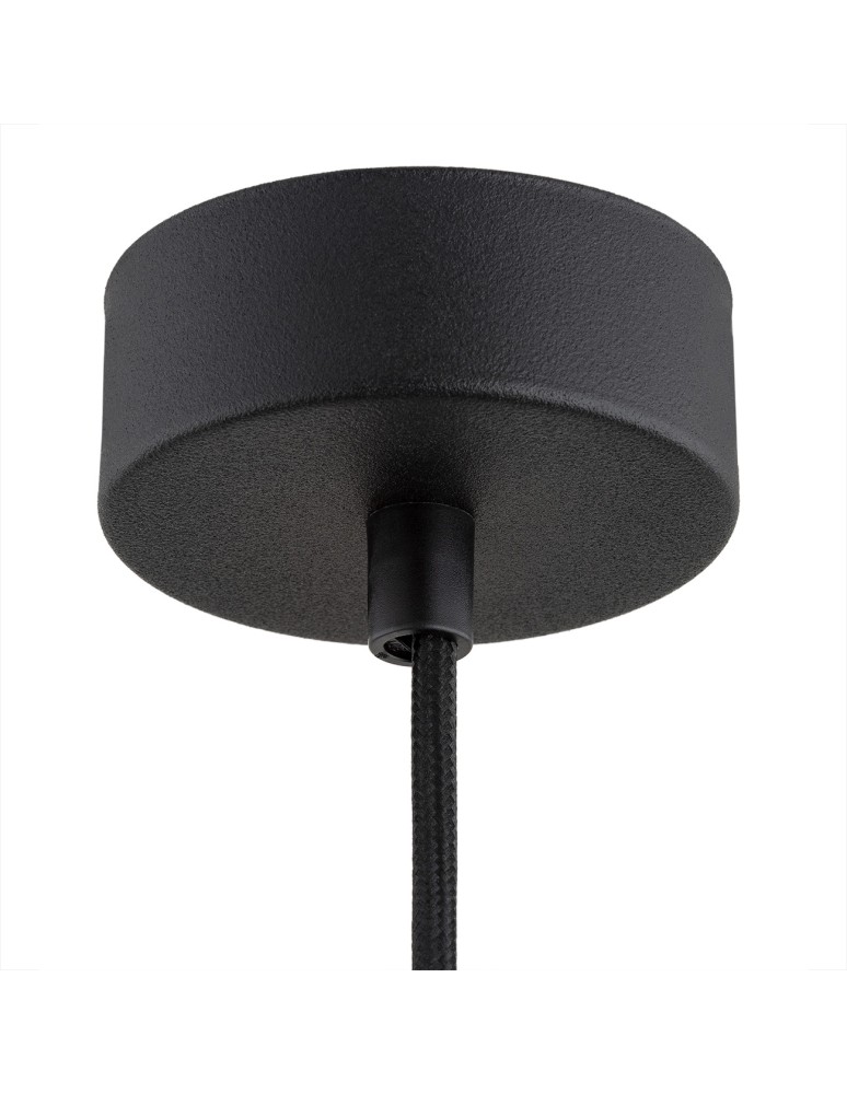 Argon ORTE lampa wisząca 1 pł. 1x15W (max) czarny struktura elementy mosiądzowane 4915 Argon ORTE lampa wisząca 1 pł. 1x15W (max) czarny struktura elementy mosiądzowane 4915