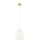 Lampy wiszące kule - Argon PALOMA 8507        szkło, mosiądz - product 1