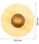 Kinkiety designerskie - Argon PALOMA 8509        szkło, mosiądz - product 4