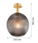 Argon PALOMA 8511 szkło, mosiądz Argon PALOMA 8511 szkło, mosiądz