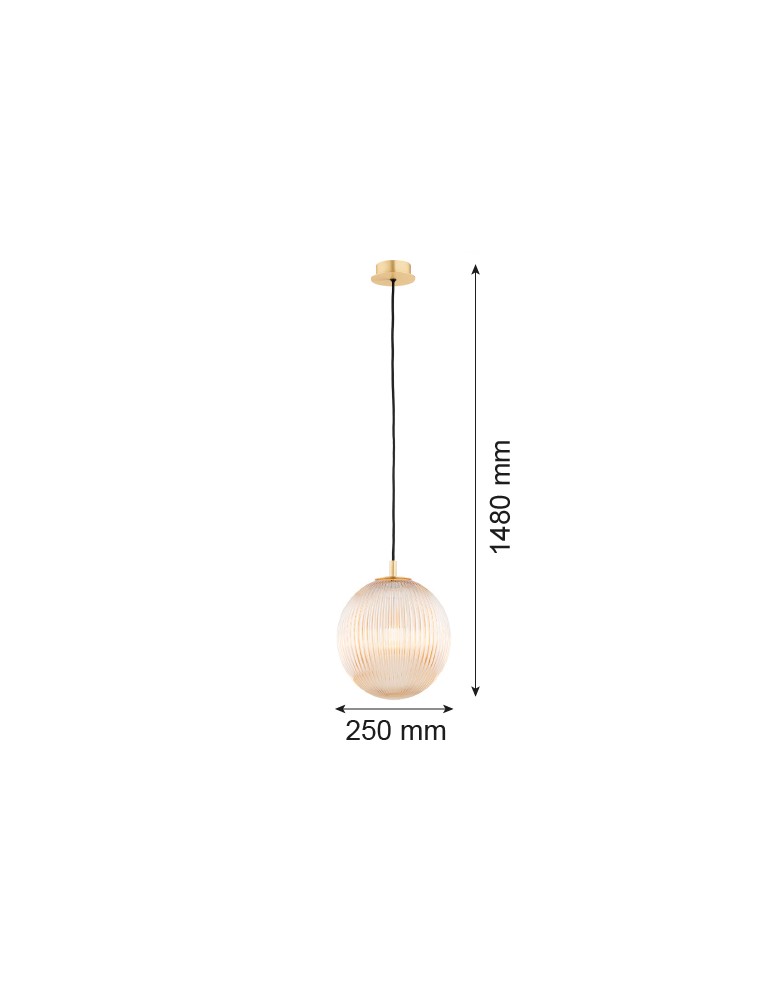Argon PALOMA 8515 szkło, mosiądz Argon PALOMA 8515 szkło, mosiądz