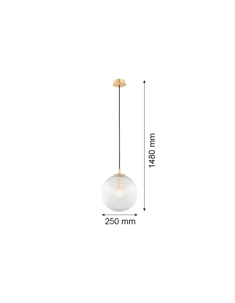Argon PALOMA 8517 szkło, mosiądz Argon PALOMA 8517 szkło, mosiądz