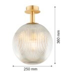 Argon PALOMA 8518 szkło, mosiądz Argon PALOMA 8518 szkło, mosiądz
