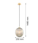 Argon PALOMA 8519 szkło, mosiądz Argon PALOMA 8519 szkło, mosiądz