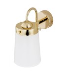 Argon PASADENA kinkiet 1 pł. 1x15W (max) biały połysk IP44 mosiądz 4717 Argon PASADENA kinkiet 1 pł. 1x15W (max) biały połysk IP44 mosiądz 4717