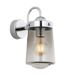 Kinkiety łazienkowe - Argon PASADENA kinkiet 1 pł. 1x15W (max) dymny IP44 chrom 4718 - product 1