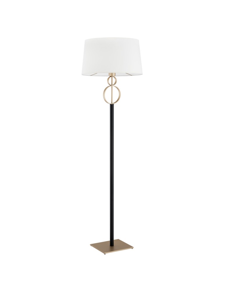 Argon PERSEO l. podłogowa 1 pł. 1x15W (max) śmietankowy czarny 8309