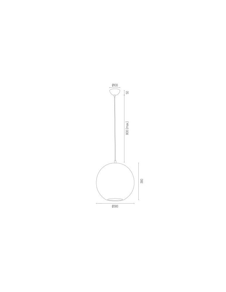 Argon PORTORYKO lampa wisząca 1 pł. kula 1x15W (max) jasny brąz chrom 3672 Argon PORTORYKO lampa wisząca 1 pł. kula 1x15W (max) jasny brąz chrom 3672