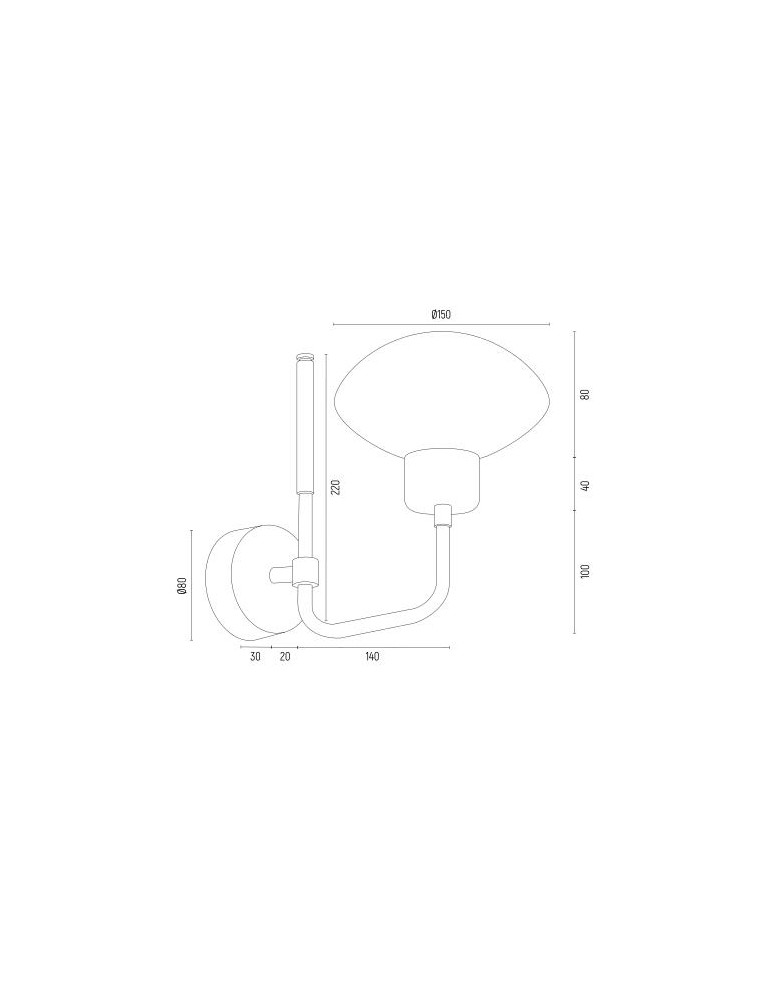 Argon RAVELLO kinkiet 1 pł. 1x7W (max) opal mat czarny struktura 8032 Argon RAVELLO kinkiet 1 pł. 1x7W (max) opal mat czarny struktura 8032