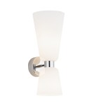 Argon RENO kinkiet 2 pł. 2x7W (max) opal mat chrom 1033 Argon RENO kinkiet 2 pł. 2x7W (max) opal mat chrom 1033
