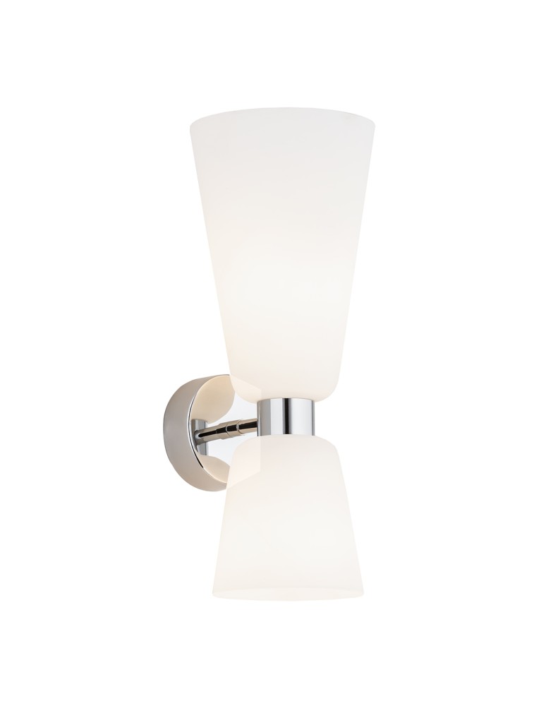 Argon RENO kinkiet 2 pł. 2x7W (max) opal mat chrom 1033