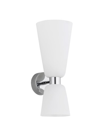Argon RENO kinkiet 2 pł. 2x7W (max) opal mat chrom 1033 - produkt 2