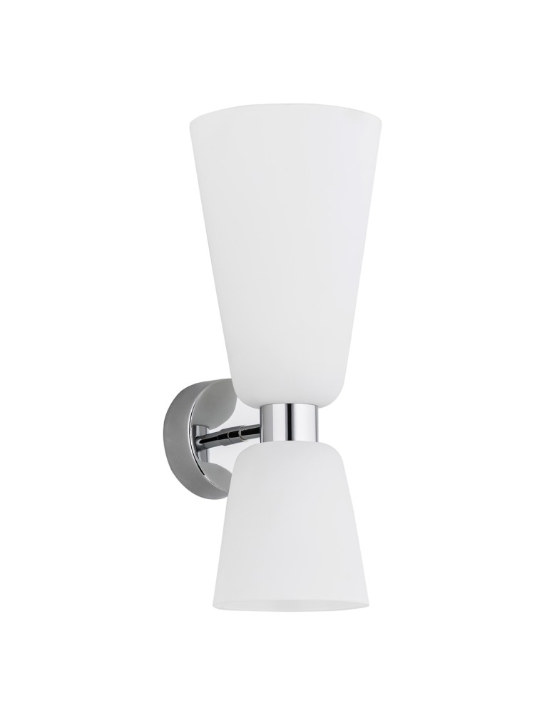 Argon RENO kinkiet 2 pł. 2x7W (max) opal mat chrom 1033 Argon RENO kinkiet 2 pł. 2x7W (max) opal mat chrom 1033