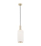 Argon SAGUNTO lampa wisząca 1 pł. 1x15W (max) opal mat mosiądz 4356 Argon SAGUNTO lampa wisząca 1 pł. 1x15W (max) opal mat mosiądz 4356