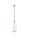 Argon SAGUNTO lampa wisząca 1 pł. 1x15W (max) opal mat mosiądz 4356 Argon SAGUNTO lampa wisząca 1 pł. 1x15W (max) opal mat mosiądz 4356