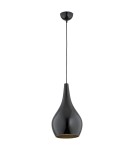Argon SANTANA lampa wisząca 1 pł 1x15W (max) czarny czarny połysk 3997 Argon SANTANA lampa wisząca 1 pł 1x15W (max) czarny czarny połysk 3997
