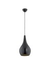 Argon SANTANA lampa wisząca 1 pł 1x15W (max) czarny czarny połysk 3997