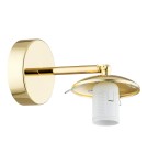 Kinkiety łazienkowe - Argon SATELITE PLUS kinkiet 1 pł. 1x15W (max) opal mat IP44 mosiądz 4744 - product 9