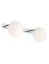 Argon SATELITE kinkiet 2 pł. 2x15W (max) opal mat IP44 chrom 840