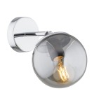 Kinkiety łazienkowe - Argon SATELITE kinkiet 1 pł. 1x15W (max) grafit lister IP44 chrom 3989 - product 1
