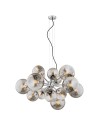 Argon SATELITE żyrandol 15 pł. 15x15W (max) lister grafit chrom 5022